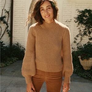 Doen lulu alpaca sweater, size small